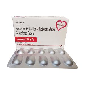 Metformin Hydrochloride Prolonged release And Voglibose Tablets