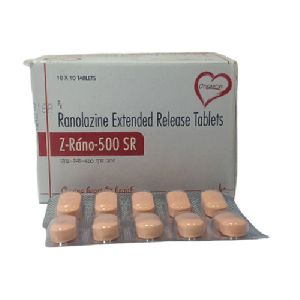 Ranolazine Extended Release Tablets