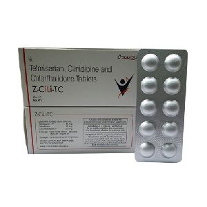 Telmisatan, Cilnidipine And Chlorthalidone Tablet