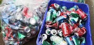 Aluminum can scrap