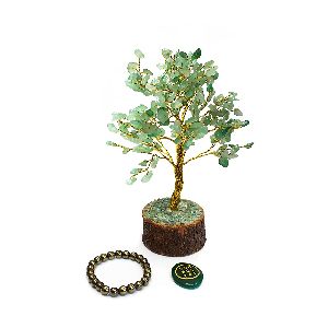 Abundance Kit With Green Aventurine Tree