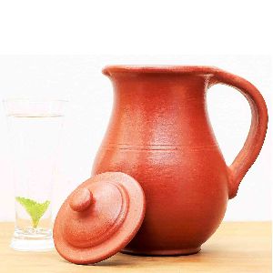 Red Clay Water Jug