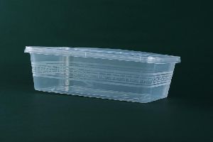 Plastic mircowave containers disposable 650 ml