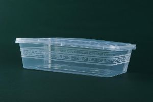 Plastic mircowave containers disposable 750 ml