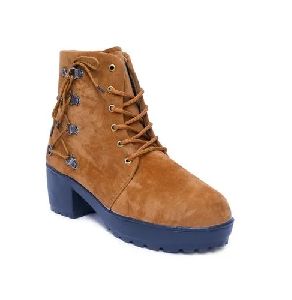 Ladies Lace Up Ankle Boots