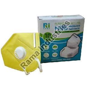 Yellow N95 Respirator Protective Mask