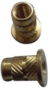 Brass Left Right Knurling Insert