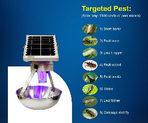 Chipku- Hanging Solar Insect Trap for Farms to Catch Small sap Feesding Insects , Whiteflies , Thrip