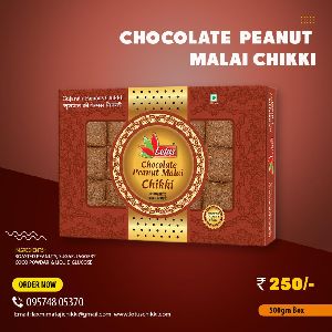 Chocolate Peanut Malai Chikki