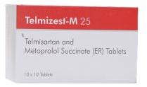 Telmizest-M 25 Mg Tablets