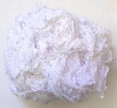 Baniyan yarn waste white