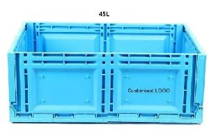 45L Foldable Polypropylene Collapsible Crate