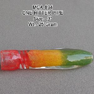 25gm One Hitter Glass Pipe