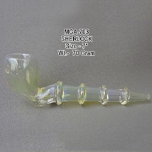 70gm Sherlock Glass Pipe