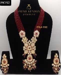 PK192 Kundan Necklace Set