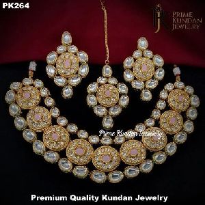 PK264 Kundan Necklace Set