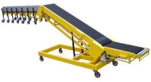 Pneumatic Semi Automatic PU Truck Loading Conveyor
