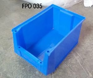 FPO 35 Blue Plastic Storage Bin