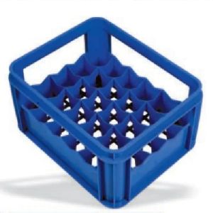 Rectangular Plastic UCH 20 Bottle Crate, Style : Mesh, Color : Blue at Rs  29 / Piece in delhi