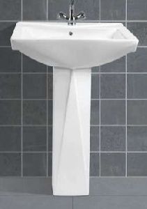 Diamond Pedestal Wash Basin