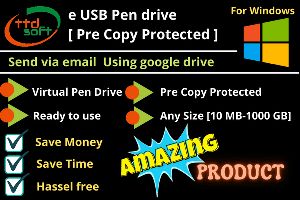 pre copy protected windows e usb pen drive software