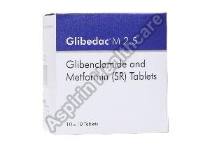 Glibedac-M 2.5 Tablets