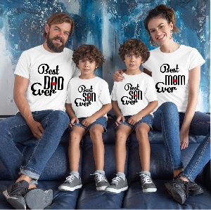 Mom Dad Son Daughter T-shirt