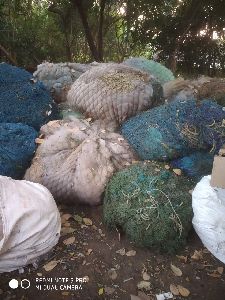 nylon fishing net scrap