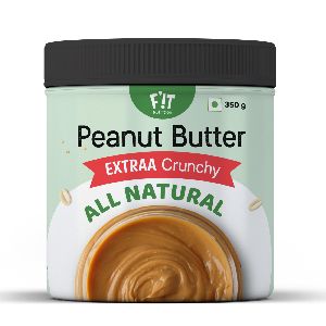 FiT all natural peanut butter extra crunchy