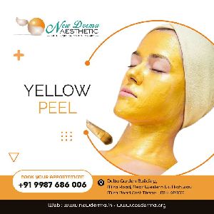 Yellow peel treatment newderma aesthetic clinic mira bhyander