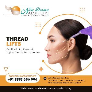 Thread lift in newderma aesthetic clinic mira bhyander