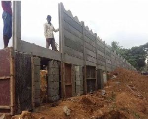 RCC Prestressed Wall