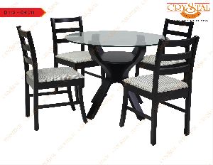 D 112+CH011 4 Seater Dining Table Set