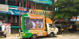 led screen video van hire for Rajasthan