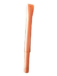 19.5 Inch Orange Plastic Broom Handle