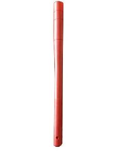 22 Inch Red Plastic Broom Handle