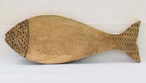 wooden serving plate