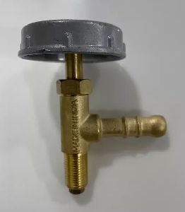 Brass Gas Burner Valve with Air Release Jet