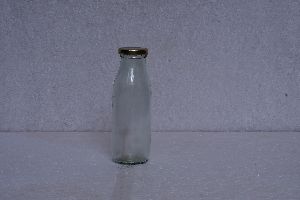 300ml Glass Round Milk Bottle