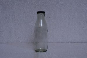 500ml Glass Round Milk Bottle