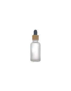 30 Ml Transparent Frosted Glass Bottle