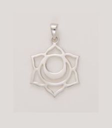 925 Sterling Silver Chakra Pendant