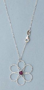 925 Sterling Silver Fancy Necklace