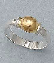 925 Sterling Silver Hollow Ball Finger Ring