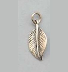 925 Sterling Silver Leaf Pendant