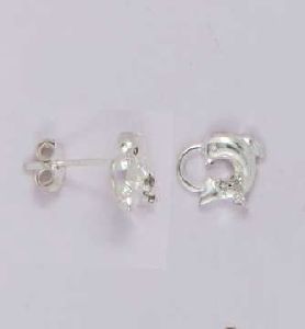 925 Sterling Silver Sea Collection Stud Earrings
