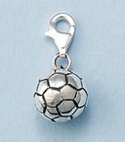 925 Sterling Silver Sports Pendant