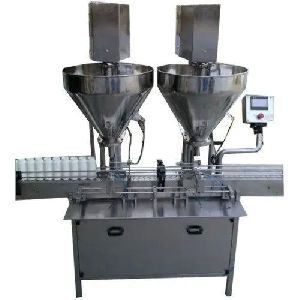 Double Head Powder Filling Machine