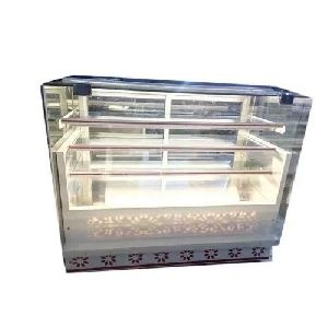 Stainless Steel & Glass Display Counter