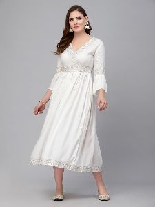 rayon gown